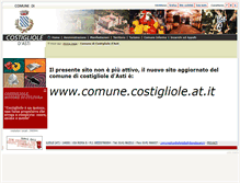Tablet Screenshot of costigliole.it